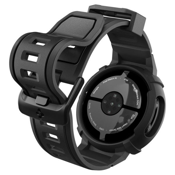 Spigen Rugged Armor matte black - Google Pixel Watch 4 41mm (ACS09484) - Image 24