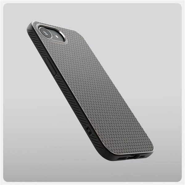 Spigen Liquid Air Marble Gray-Apple iPhone 16e (ACS09532) - Image 31