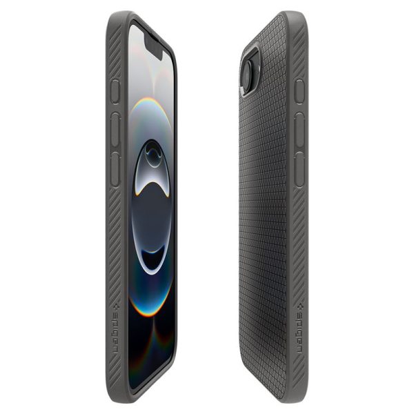 Spigen Liquid Air Marble Gray-Apple iPhone 16e (ACS09532) - Image 30