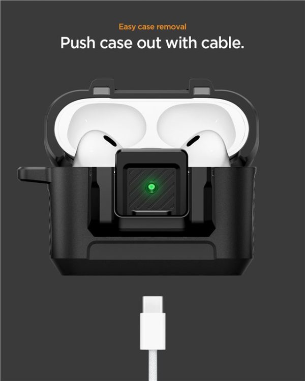Spigen Lock Fit Matte Black-Apple AirPods Pro 3 (ACS09825) - Image 15