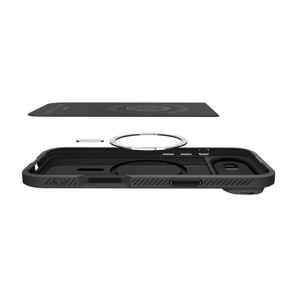 Spigen Optik Armor MagSafe Black-Apple iPhone Air (ACS09930) - Image 9