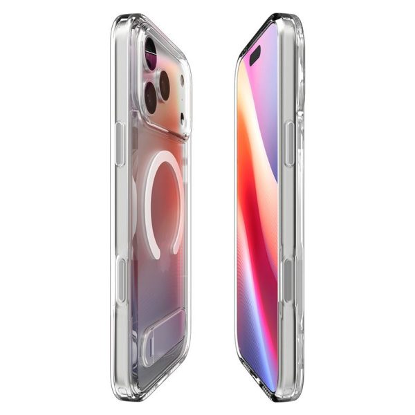 Spigen Ultra Hybrid S MagSafe Clear White-Apple iPhone 17 Pro (ACS09946) - Image 5