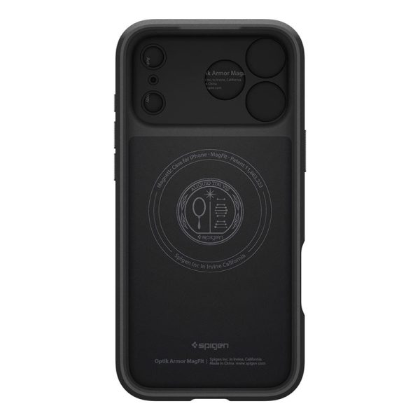 Spigen Optik Armor MagSafe Black-Apple iPhone 17 Pro (ACS09953) - Image 6