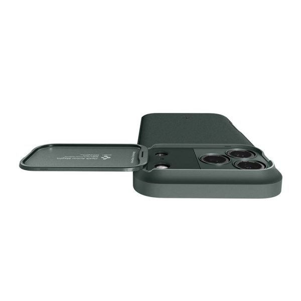 Spigen Optik Armor MagSafe Abyss Green-Apple iPhone 17 Pro (ACS09954) - Image 3