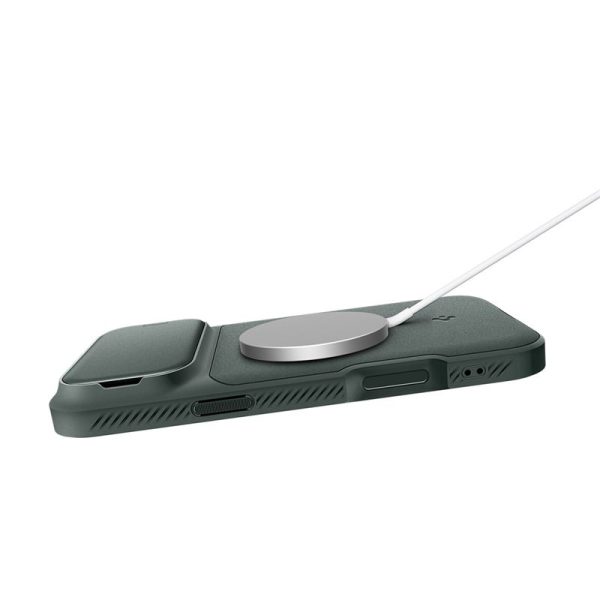 Spigen Optik Armor MagSafe Abyss Green-Apple iPhone 17 Pro (ACS09954) - Image 4
