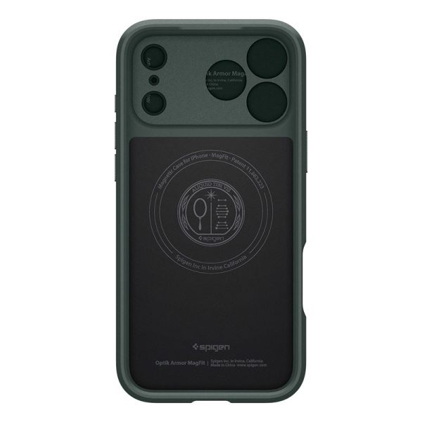 Spigen Optik Armor MagSafe Abyss Green-Apple iPhone 17 Pro (ACS09954) - Image 6