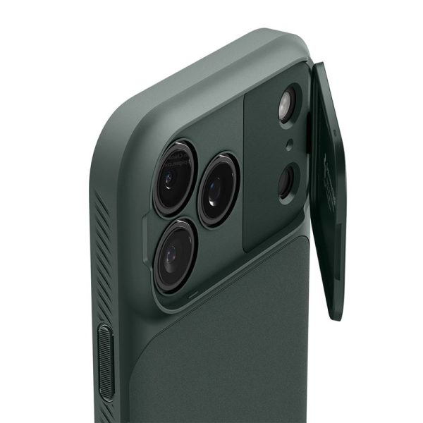 Spigen Optik Armor MagSafe Abyss Green-Apple iPhone 17 Pro (ACS09954) - Image 9