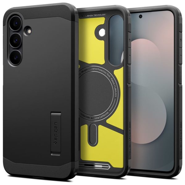 Spigen Tough Armor MagSafe Black-Samsung Galaxy S25 FE (ACS10029) - Image 6