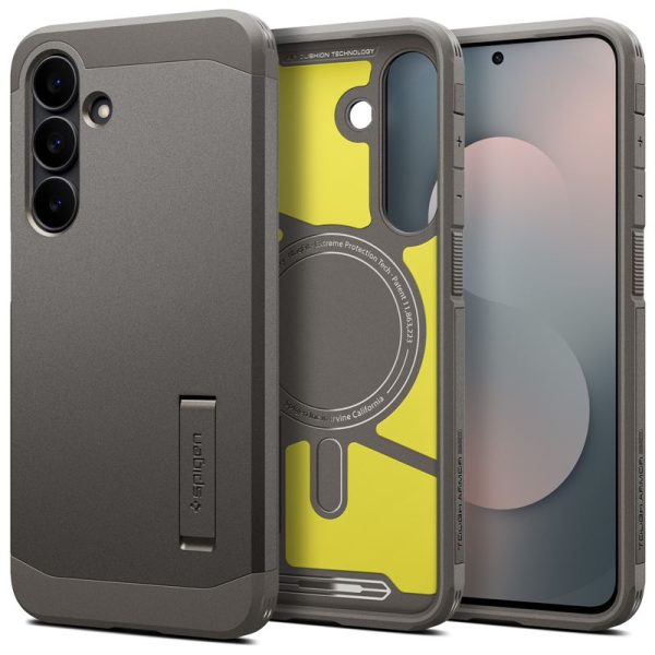 Spigen Tough Armor MagSafe Gunmetal-Samsung Galaxy S25 FE (ACS10030) - Image 8