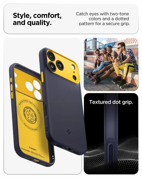 Spigen Nano Pop MagSafe Blueberry Navy-Apple iPhone 17 Pro Max (ACS10260) - Image 4