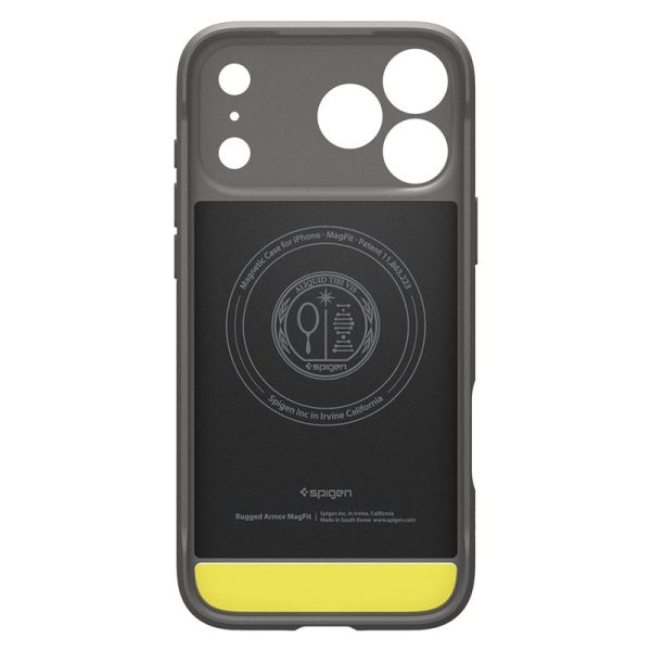 Spigen Rugged Armor MagSafe Gray-Apple iPhone 17 Pro Max (ACS10264) - Image 3