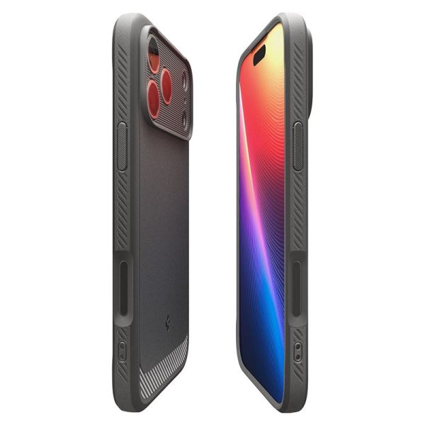 Spigen Rugged Armor MagSafe Gray-Apple iPhone 17 Pro Max (ACS10264) - Image 6