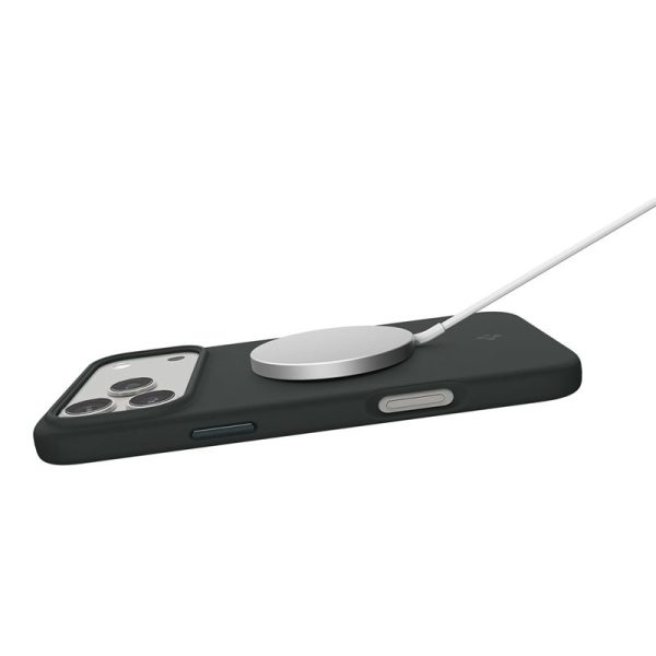 Spigen Silicone Fit MagSafe Abyss Green-Apple iPhone 17 Pro Max (ACS10271) - Image 7