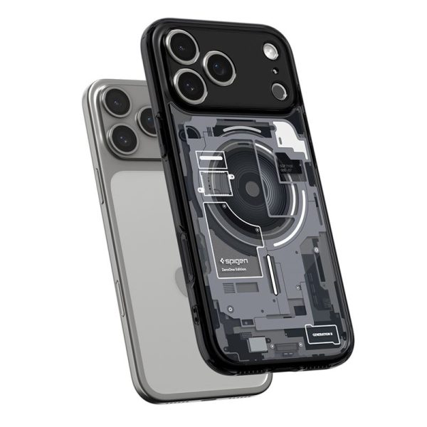 Spigen Ultra Hybrid MagSafe Zero One Black-Apple iPhone 17 Pro Max (ACS10289) - Image 5