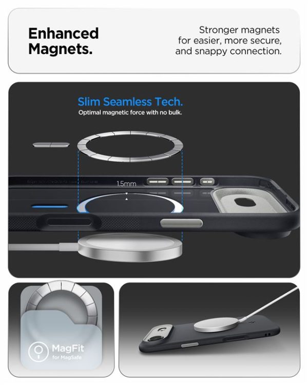 Spigen Nano Pop MagSafe Black Sesame-Apple iPhone Air (ACS10301) - Image 6