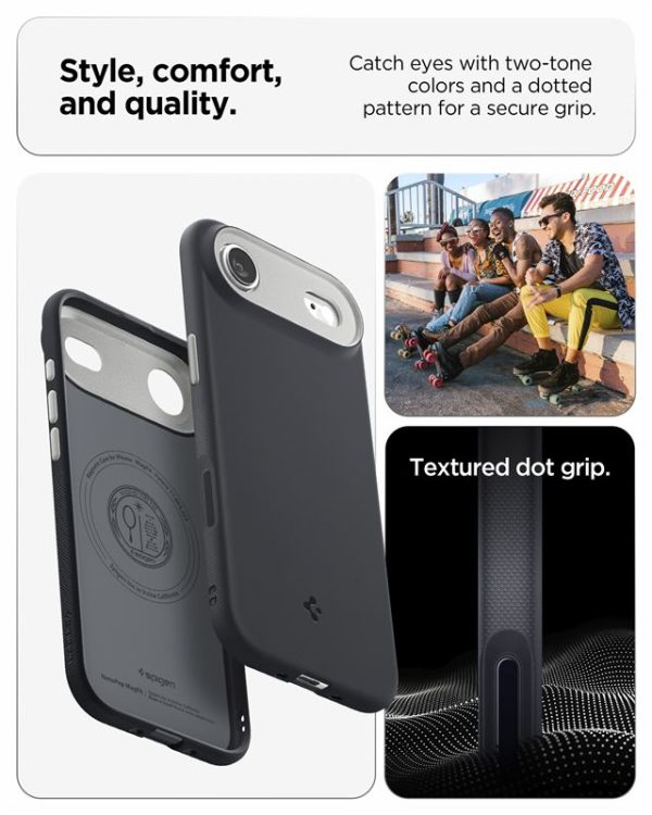 Spigen Nano Pop MagSafe Black Sesame-Apple iPhone Air (ACS10301) - Image 7