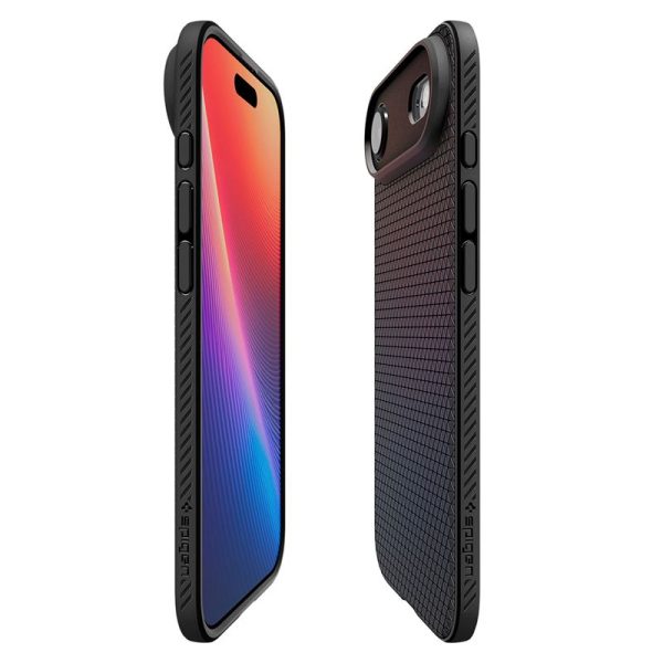 Spigen Liquid Air Matte Black-Apple iPhone Air (ACS10302) - Image 7