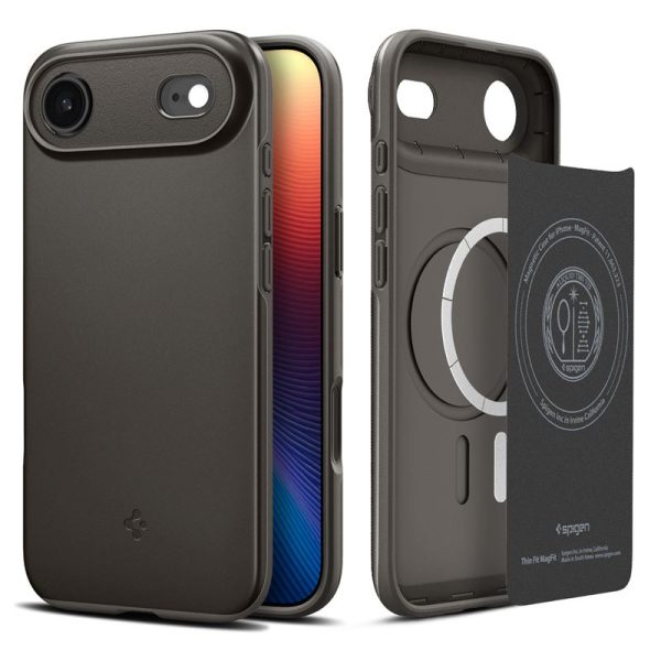 Spigen Thin Fit MagSafe Gunmetal-Apple iPhone Air (ACS10308) - Image 3
