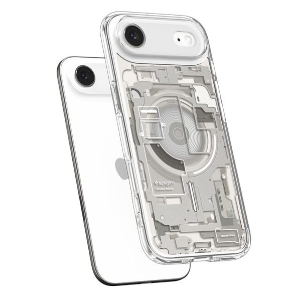 Spigen Ultra Hybrid MagSafe Zero One Natural Titanium-Apple iPhone Air (ACS10319) - Image 5