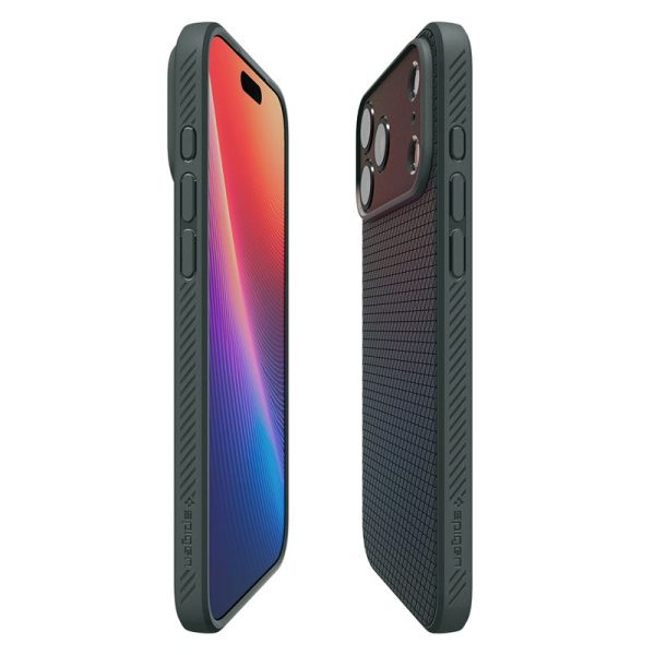 Spigen Liquid Air Abyss Green-Apple iPhone 17 Pro (ACS10333) - Image 7