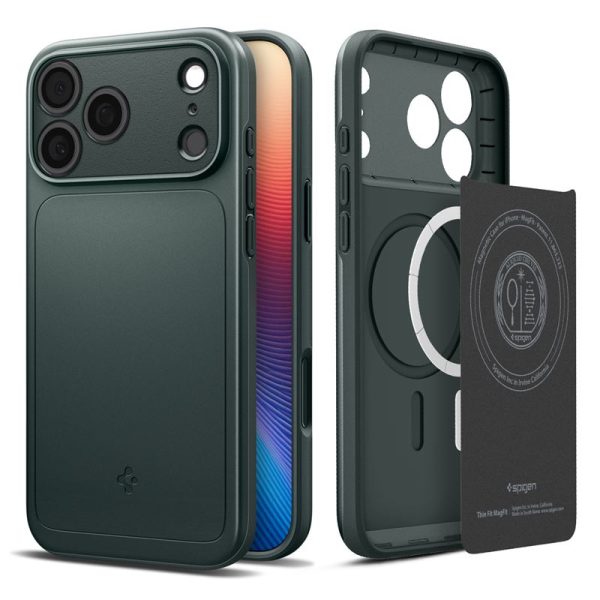Spigen Thin Fit MagSafe Abyss Green-Apple iPhone 17 Pro (ACS10340) - Image 3