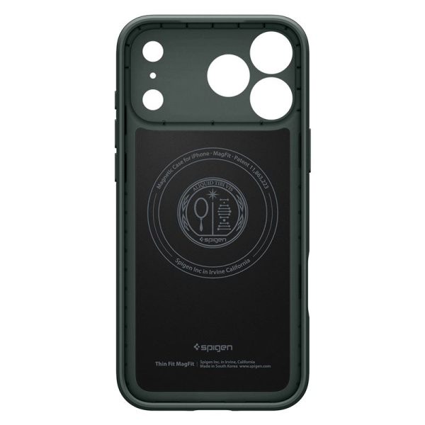 Spigen Thin Fit MagSafe Abyss Green-Apple iPhone 17 Pro (ACS10340) - Image 6