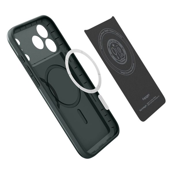 Spigen Thin Fit MagSafe Abyss Green-Apple iPhone 17 Pro (ACS10340) - Image 9