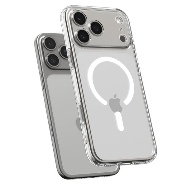 Spigen Ultra Hybrid MagSafe Clear White-Apple iPhone 17 Pro (ACS10346) - Image 5