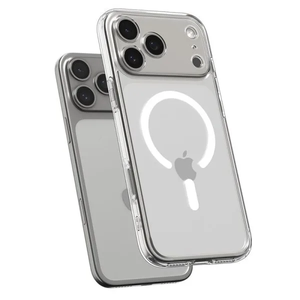 Θήκη Spigen Ultra Hybrid Mag MagSafe για iPhone 17 Pro - Clear/White (ACS10346) - Image 5