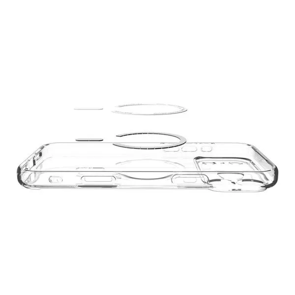 Θήκη Spigen Ultra Hybrid Mag MagSafe για iPhone 17 Pro - Clear/White (ACS10346) - Image 7