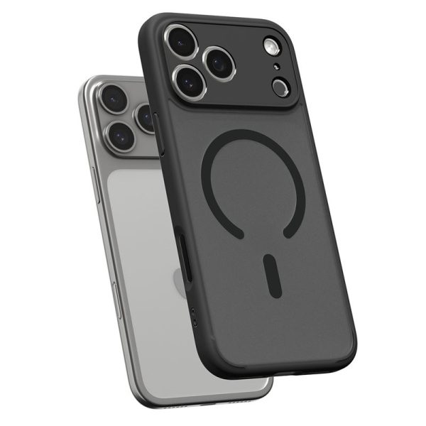 Spigen Ultra Hybrid MagSafe Frost Black-Apple iPhone 17 Pro (ACS10349) - Image 5