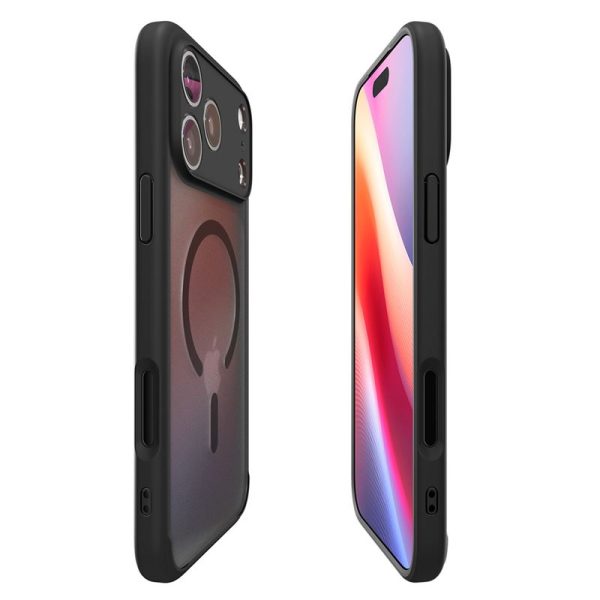 Spigen Ultra Hybrid MagSafe Frost Black-Apple iPhone 17 Pro (ACS10349) - Image 6
