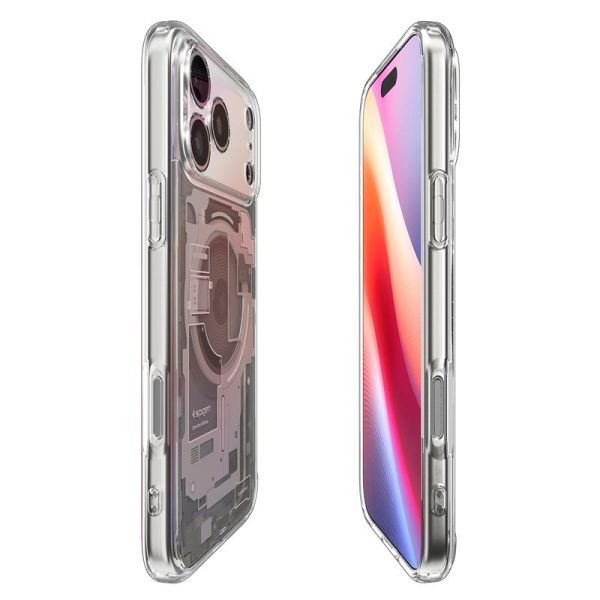 Spigen Ultra Hybrid MagSafe Zero One Natural Titanium-Apple iPhone 17 Pro (ACS10352) - Image 6