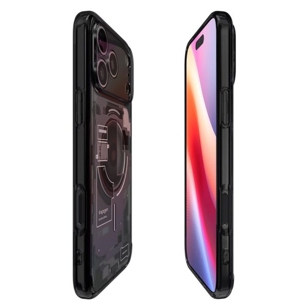 Spigen Ultra Hybrid MagSafe Zero One Black-Apple iPhone 17 Pro (ACS10353) - Image 6