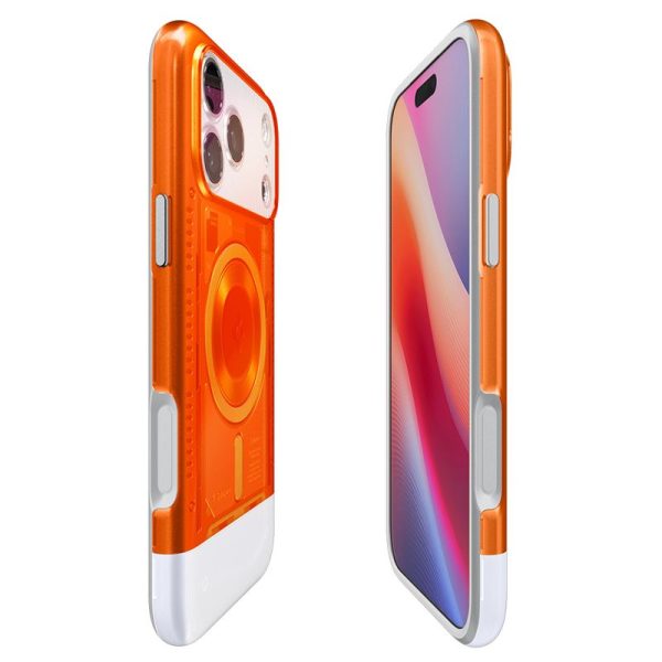 Spigen Classic C1 MagSafe Tangerine-Apple iPhone 17 Pro (ACS10360) - Image 7