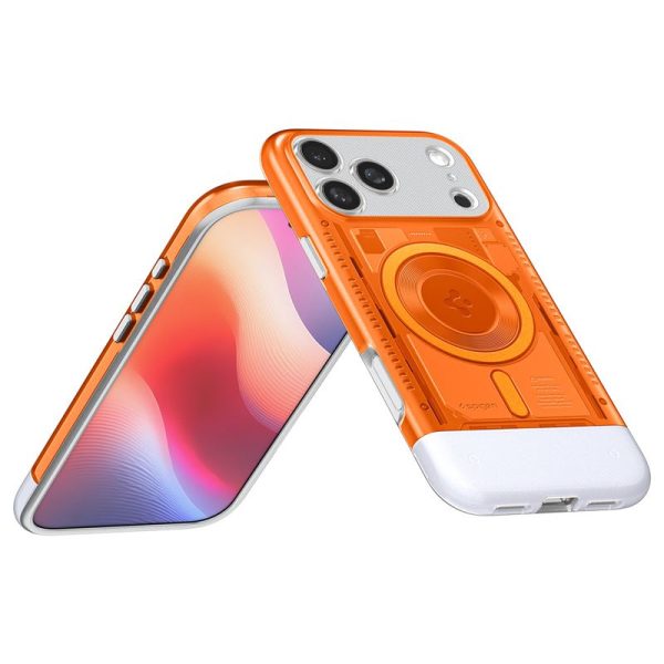 Spigen Classic C1 MagSafe Tangerine-Apple iPhone 17 Pro (ACS10360) - Image 9