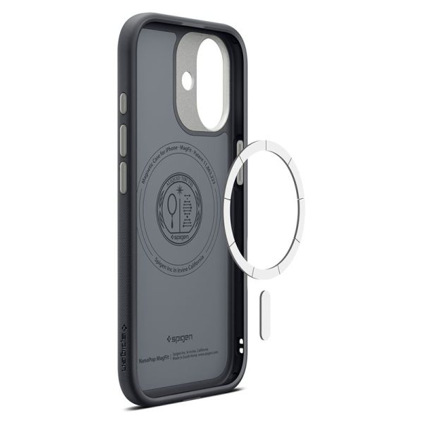 Spigen Nano Pop MagSafe Black Sesame-Apple iPhone 17 (ACS10366) - Image 3