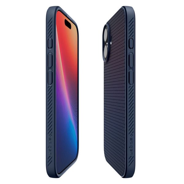 Spigen Liquid Air Navy Blue-Apple iPhone 17 (ACS10370) - Image 15