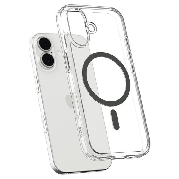 Spigen Ultra Hybrid MagSafe Clear Graphite-Apple iPhone 17 (ACS10381) - Image 5