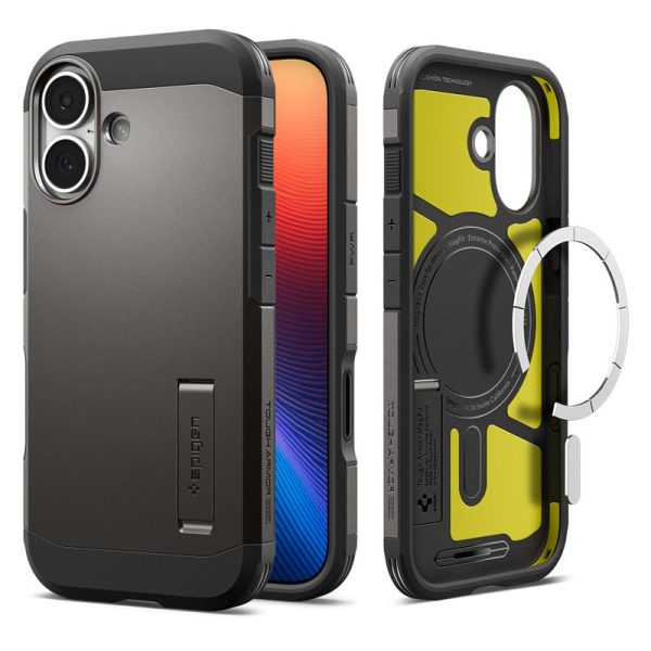 Spigen Tough Armor T MagSafe Gunmetal-Apple iPhone 17 (ACS10392) - Image 3