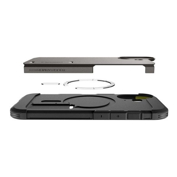 Spigen Tough Armor T MagSafe Gunmetal-Apple iPhone 17 (ACS10392) - Image 9