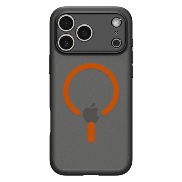 frost black orange - iPhone 17 Pro
