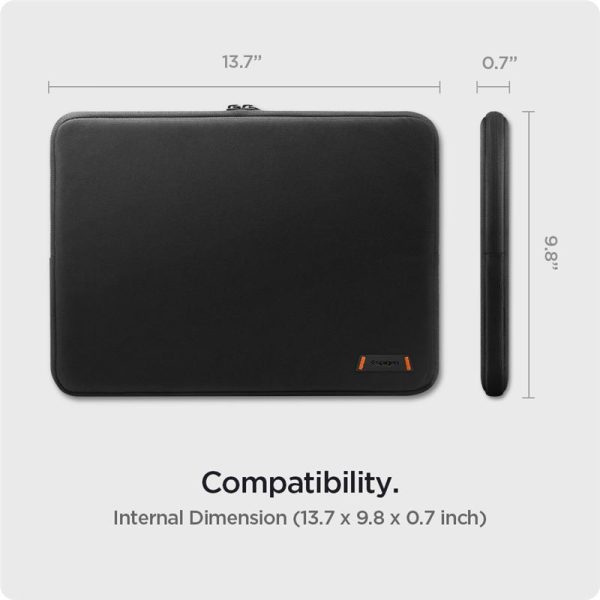 SPIGEN BASIC POUCH LAPTOP 13-14 BLACK (AFA07004) - Image 22