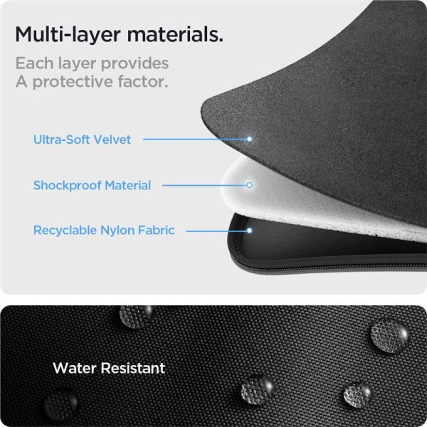 SPIGEN BASIC POUCH LAPTOP 13-14 BLACK (AFA07004) - Image 23