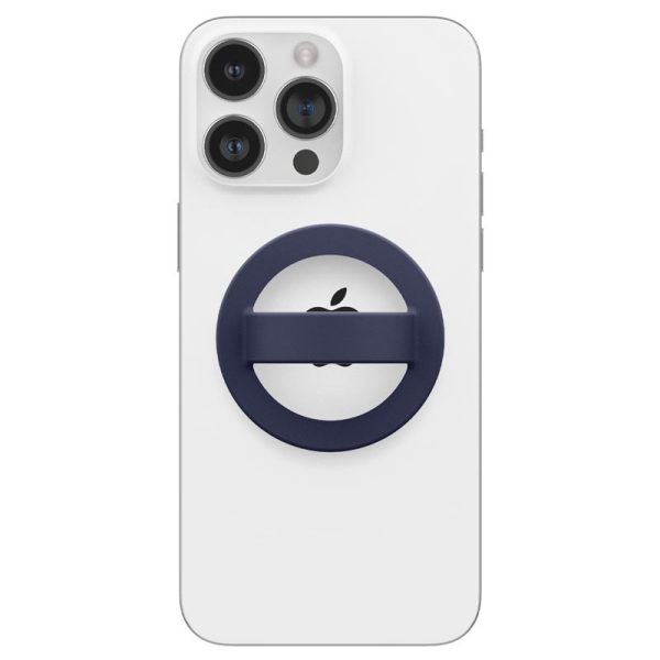 Caseology by Spigen MagSafe Nano Pop Silicone Phone Holder Blueberry Navy (AFA07059) - Image 11