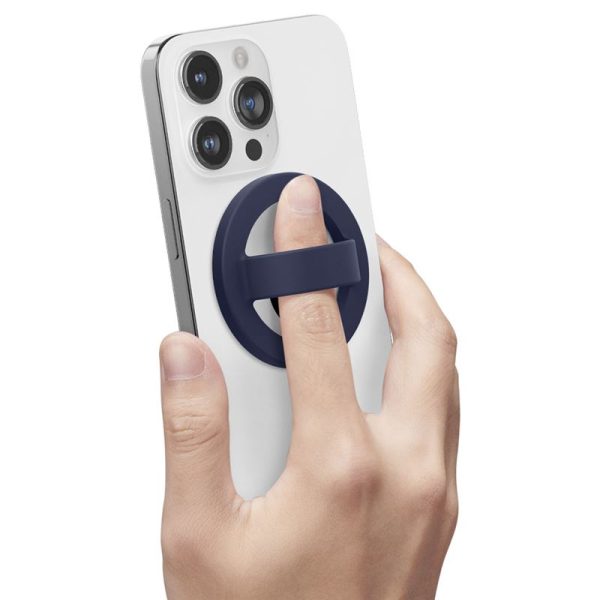 Caseology by Spigen MagSafe Nano Pop Silicone Phone Holder Blueberry Navy (AFA07059) - Image 12