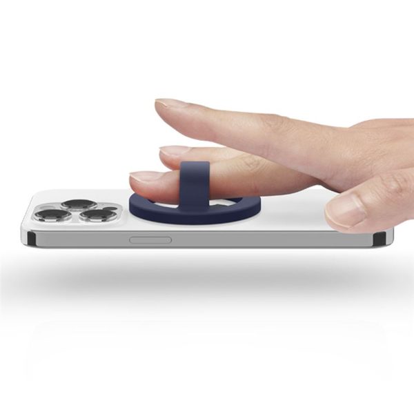 Caseology by Spigen MagSafe Nano Pop Silicone Phone Holder Blueberry Navy (AFA07059) - Image 13