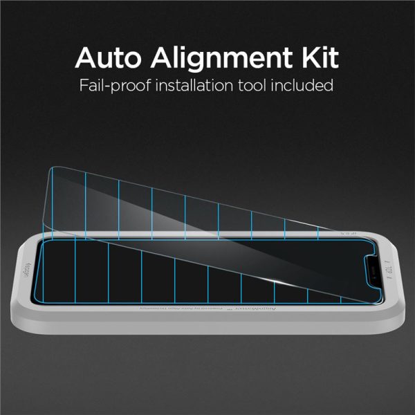 Spigen Align Master GLAS.TR Slim 2 Pack - Apple iPhone 11 / XR (AGL00101) - Image 11