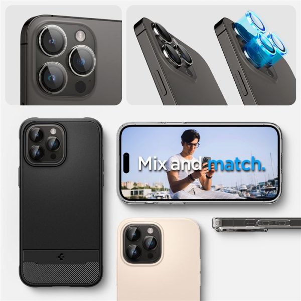 Spigen Lens Protector Glas.tR EZ FIT 2PCS Clear-Apple iPhone 17 Pro/17 Pro Max/16 Pro/16 Pro Max/15 Pro/15 Pro Max/14 Pro/14 Pro Max (AGL06914) - Image 13