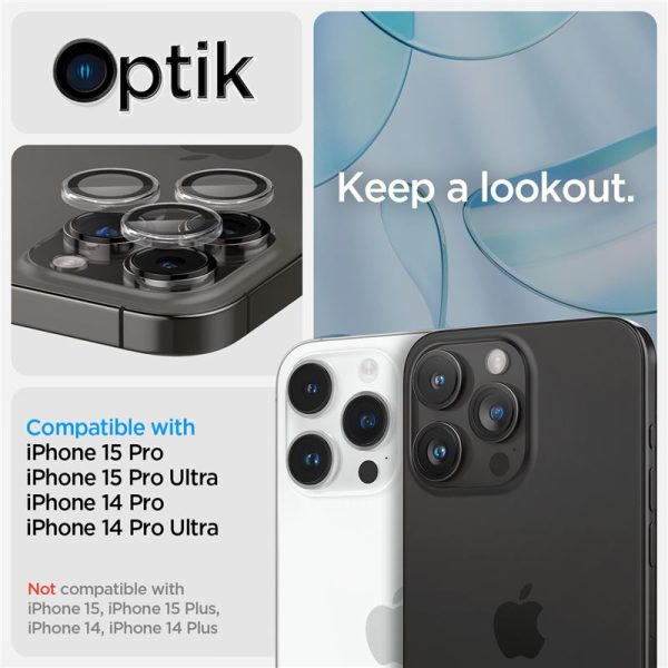 Spigen Lens Protector Glas.tR EZ FIT 2PCS Clear-Apple iPhone 17 Pro/17 Pro Max/16 Pro/16 Pro Max/15 Pro/15 Pro Max/14 Pro/14 Pro Max (AGL06914) - Image 9